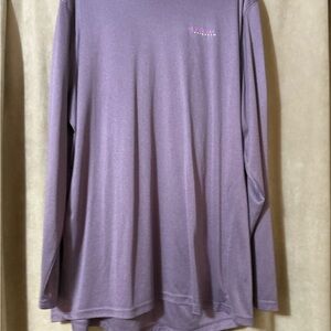 Magellan Outdoors Purple Long Sleeve Tee